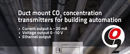 NEW CO2 Duct Mount Transmitter