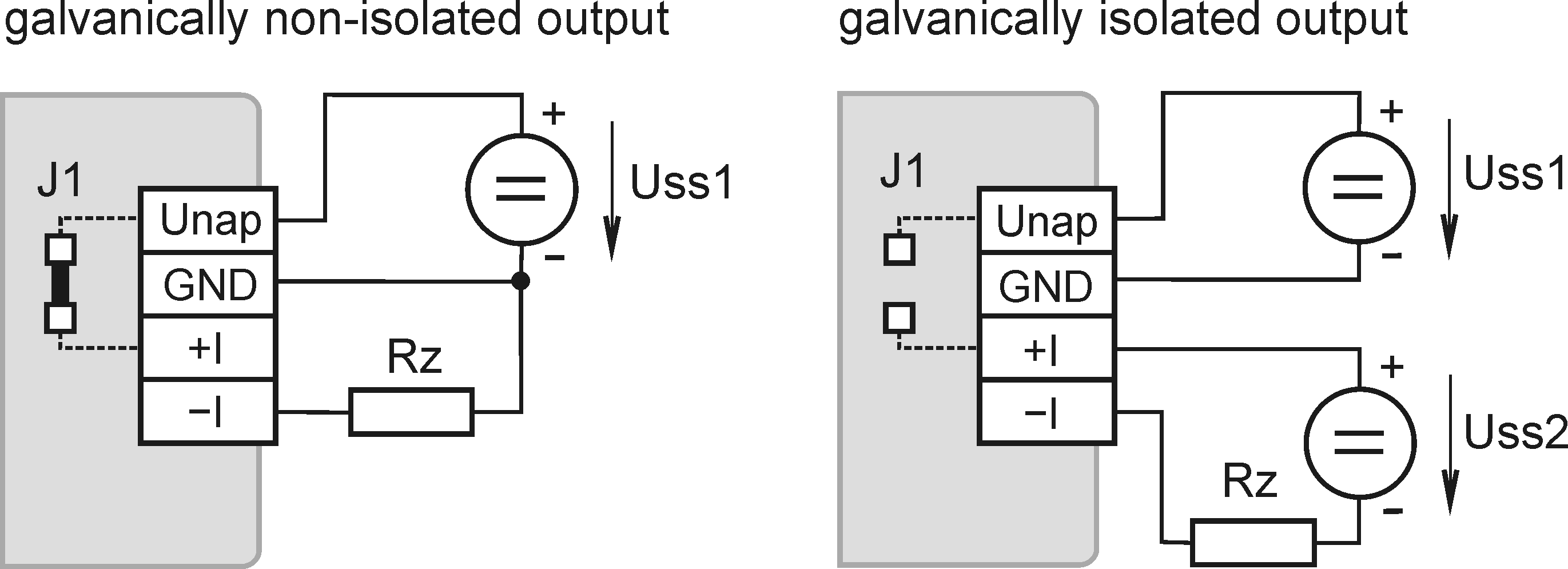 CO2 level transmitter, 420mA output, external probe Temperature