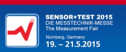 Visit us at SENSOR+TEST 2015