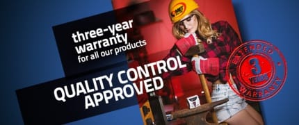 3 years warranty for all COMET products