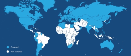 Coverage in over 100 countries with IoT ready Flat Rate SIM Card built-in the IoT Wireless Datalogger