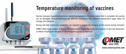 Transport of vaccines and other medicinal products