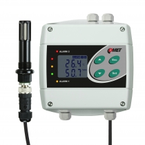 Compressed air temperature and humidity regulator with 230Vac/8A relays, cable 2 meters