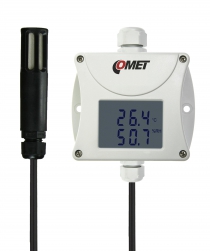 Temperature and humidity probe with 2 meters cable and 0-10V output