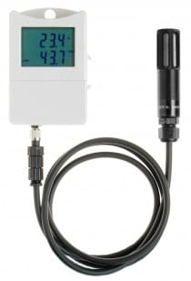 Thermo-hygrometer with external probe, cable 1 meter
