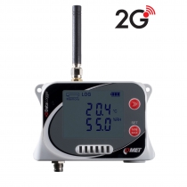 IoT Wireless Temperature and Relative Humidity Datalogger with connector for other temperature probe, with built-in 2G modem