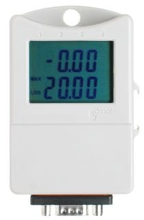 Dual channel 0-20mA current datalogger with display