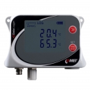 Temperature data logger for two external Pt1000 probes