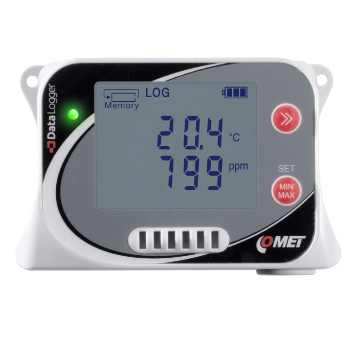 Details about   5.5" LCD CO2 Detector Air Quality Monitor Data Logger Temperature Humidity N7Y2 