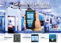 Thermo-hygrometer with external probe