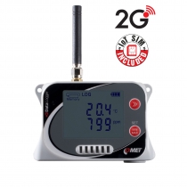 IoT Wireless Temperature, Relative Humidity, CO2 and atmospheric pressure Datalogger with built-in 2G modem and Flat Rate SIM Card