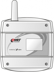 IoT Wireless Temperature and CO2 Sensor, powered by Sigfox