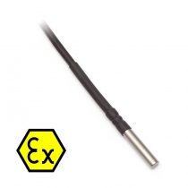 Temperature probe Pt1000TG8Ex/M, MiniDin connector, for ATEX zone II, cable 2 meters