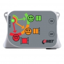 CO2 monitor with built-in carbon dioxide sensor