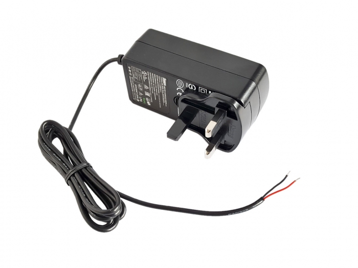 Universal standard power supply, 12V DC/1A