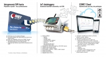 IoT Wireless Temperature Datalogger for 4 external probes, with built-in 4G modem and Flat Rate SIM Card