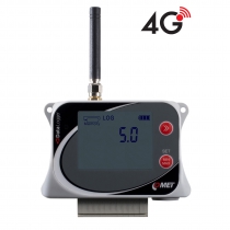 Data logger for 3 voltage inputs 0-10V and 1 two-state input, with built-in 4G modem