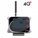 Data logger for 3 voltage inputs 0-10V and 1 two-state input, with built-in 4G modem