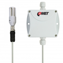 Economy  humidity and temperature transmitter with external interchangeable probe, cable 2 meters, 4-20mA outputs