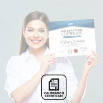 Accredited calibration of 1-8 inputs of the MS Monitoring System
