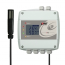 Temperature and humidity sensor with Ethernet interface and relays, with external DigiL probe, 5 m cable