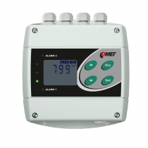 CO2 concentration transmitter with RS232 and two relay outputs