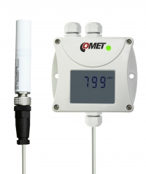 {CO2 concentration transmitter with RS485 interface, external carbon dioxide probe, 1m cable}
