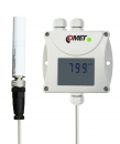 CO2 concentration transmitter with RS485 interface, external carbon dioxide probe, 1m cable