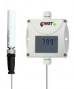 CO2 concentration transmitter with 4-20mA output, external carbon dioxide probe, 1m cable
