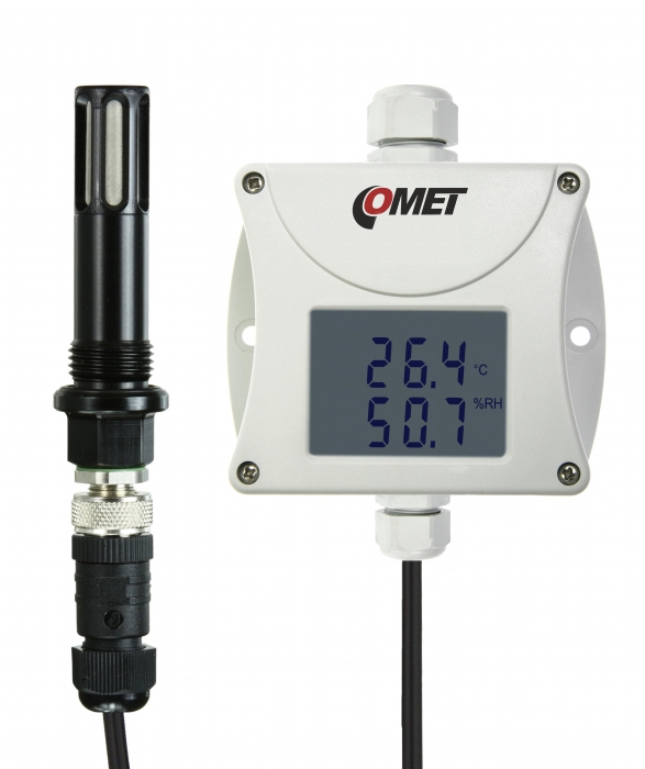 thumbnail interactive-video image 1 of Temperature & Humidity Transmitter Sensor | 4-20mA Output, IP65 Wall Mount, High Accuracy For Industrial Use 1 of 13