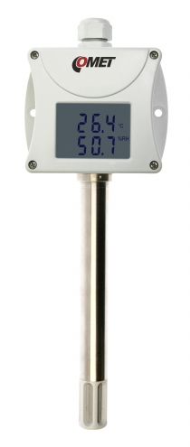Temperature and humidity duct probe with 0-10V output