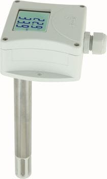 Temperature and humidity duct probe with 0-10V output