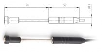 Temperature probe 2034-220/C, CINCH connector, cable 1 meter