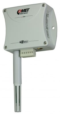 Web Sensor with PoE - two channels with binary inputs