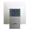 Interior temperature, humidity transmitter with 0-10V output