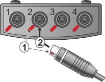 Ultra thin digital temperature/humidity probe, cable 5 m