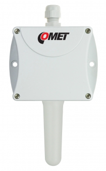 Temperature transmitter with 0-10V output, adjustable