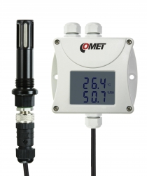 Compressed air RH+T transmitter with RS485 output