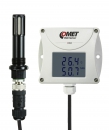 Web sensor - compressed air remote thermometer hygrometer  with Ethernet interface